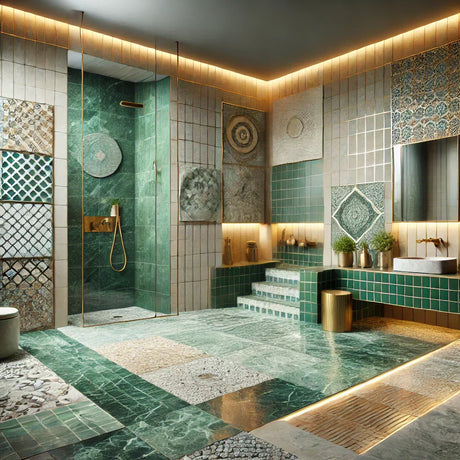 Top Bathroom Tile Trends for 2025