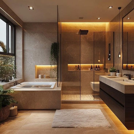 How To Make A Small Bathroom Look Spacious With Tiles ?