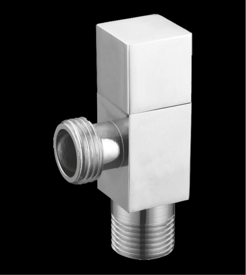 ANGLE COCK SQUARE W/FLANGE - AQUANT -  ( CHROME -  - 0x15 mm - 0inchX0.6inch )