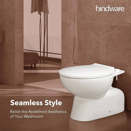 EWC STAR S TRAP 100MM W/SEAT COVER - HINDWARE -  ( STAR WHITE - ART - 0x0 mm - 0inchx0inch )