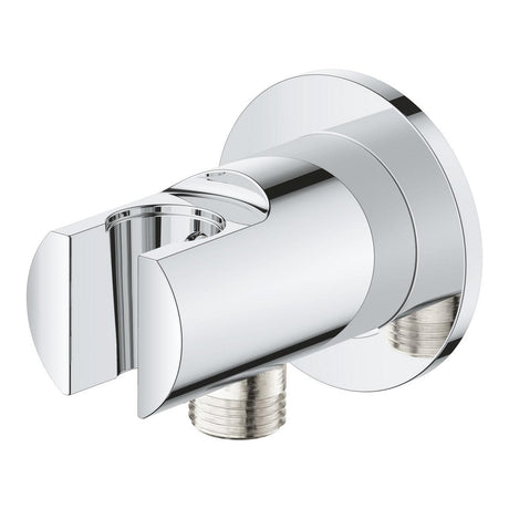 NEW TEMPESTA WALL UNION+HOLDER - GROHE -  ( CHROME - G3 - TEMPESTA NEUTRAL - 0x0 mm - 0inchX0inch )