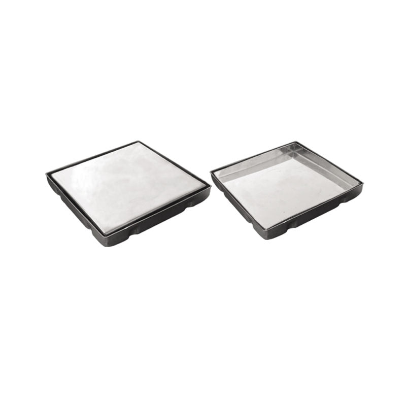 TILE MARBLE DRAINER SS 304 - VIKING -  ( CHR -  - 0x150 mm - 0inchX6inch )