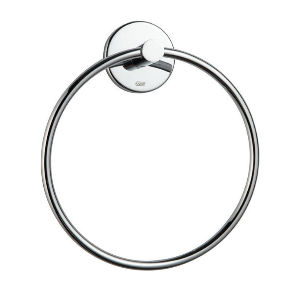 TOWEL  RING ROUND - JAQUAR FAUCETS -  ( CHROME - CONTINENTAL ACC. - 0x0 mm - 0inchx0inch )