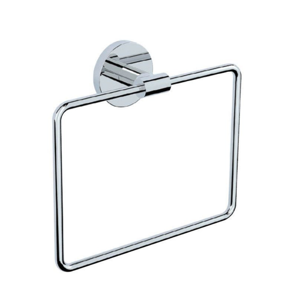 TOWEL  RING SQUARE - JAQUAR FAUCETS -  ( CHROME - CONTINENTAL ACC. - 0x0 mm - 0inchx0inch )