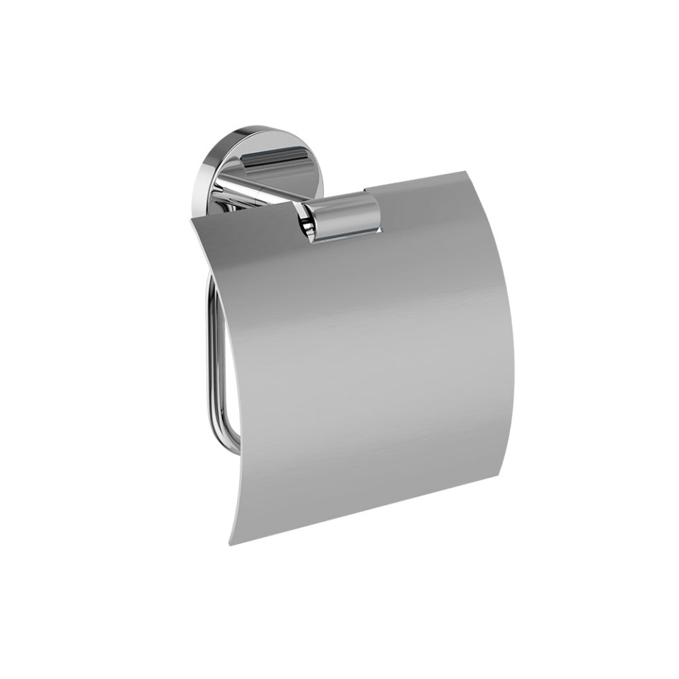 TOILET ROLL HOLDER WITH STAINLESS STEEL - JAQUAR FAUCETS -  ( CHROME - CONTINENTAL ACC. - 0x0 mm - 0inchx0inch )