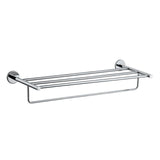 TOWEL RACK W/HANGER - JAQUAR FAUCETS -  ( CHROME - CONTINENTAL ACC. - 0x600 mm - 0inchX24inch )