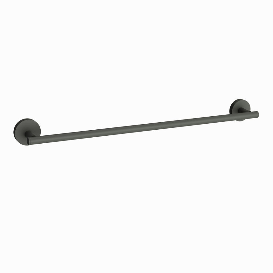 TOWEL  RAIL - JAQUAR FAUCETS -  ( GRAPHITE - CONTINENTAL ACC. - 0x600 mm - 0inchX24inch )