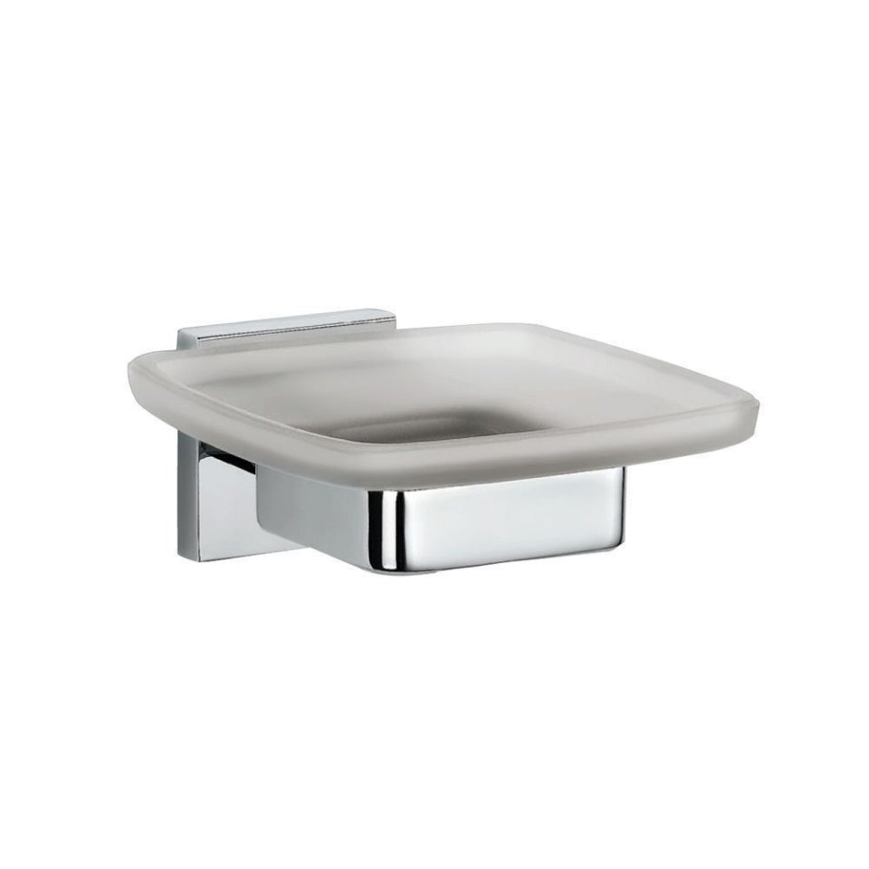 SOAP DISH - JAQUAR FAUCETS -  ( CHROME - ACC. KUBIX PRIME - 0x0 mm - 0inchx0inch )