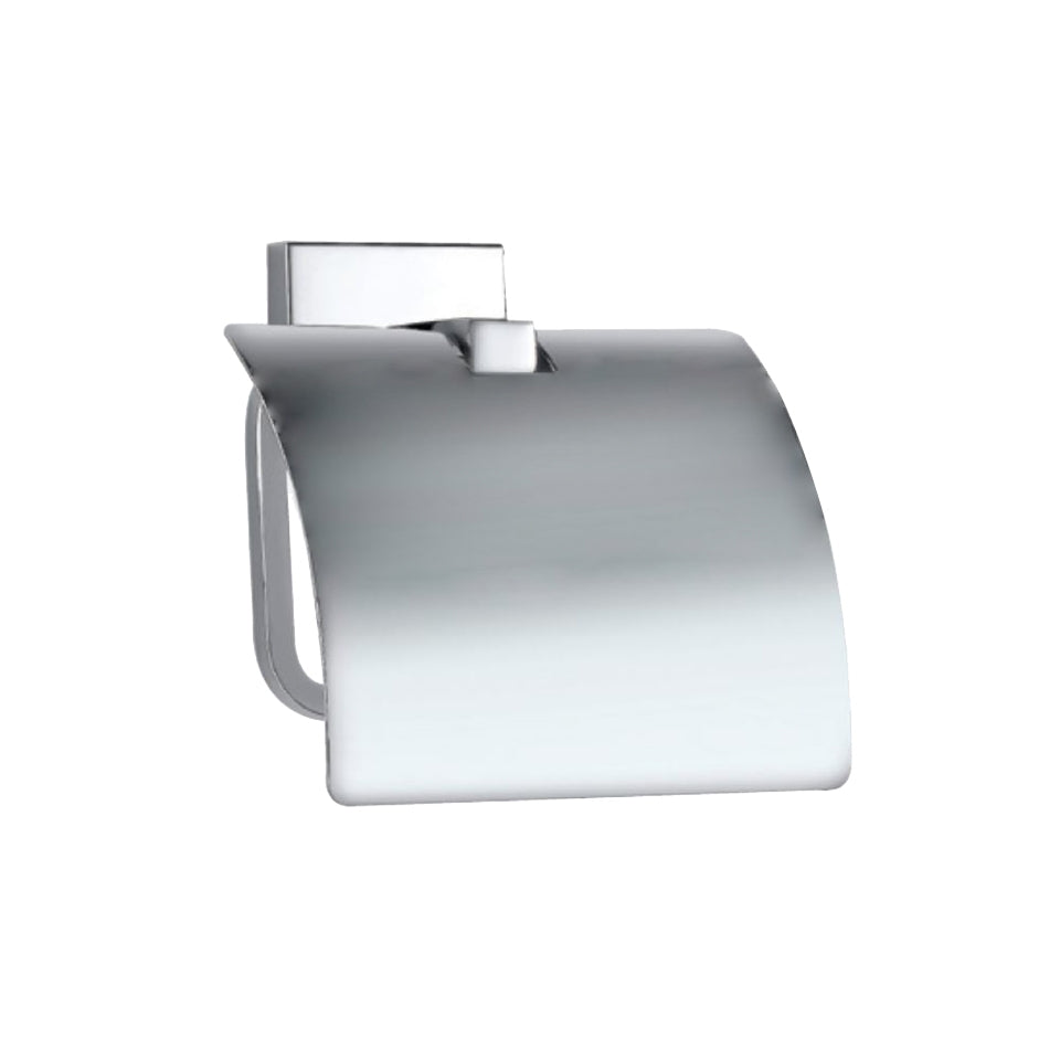 PAPER HOLDER W/COVER - JAQUAR FAUCETS -  ( CHROME - ACC. KUBIX PRIME - 0x0 mm - 0inchx0inch )