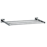 TOWEL RACK W/O LOWER HANGERS - JAQUAR FAUCETS -  ( CHROME - ACC. KUBIX PRIME - 0x600 mm - 0inchX24inch )