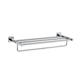 TOWEL RACK W/HANGERS - JAQUAR FAUCETS -  ( CHROME - ACC. KUBIX PRIME - 0x600 mm - 0inchX24inch )