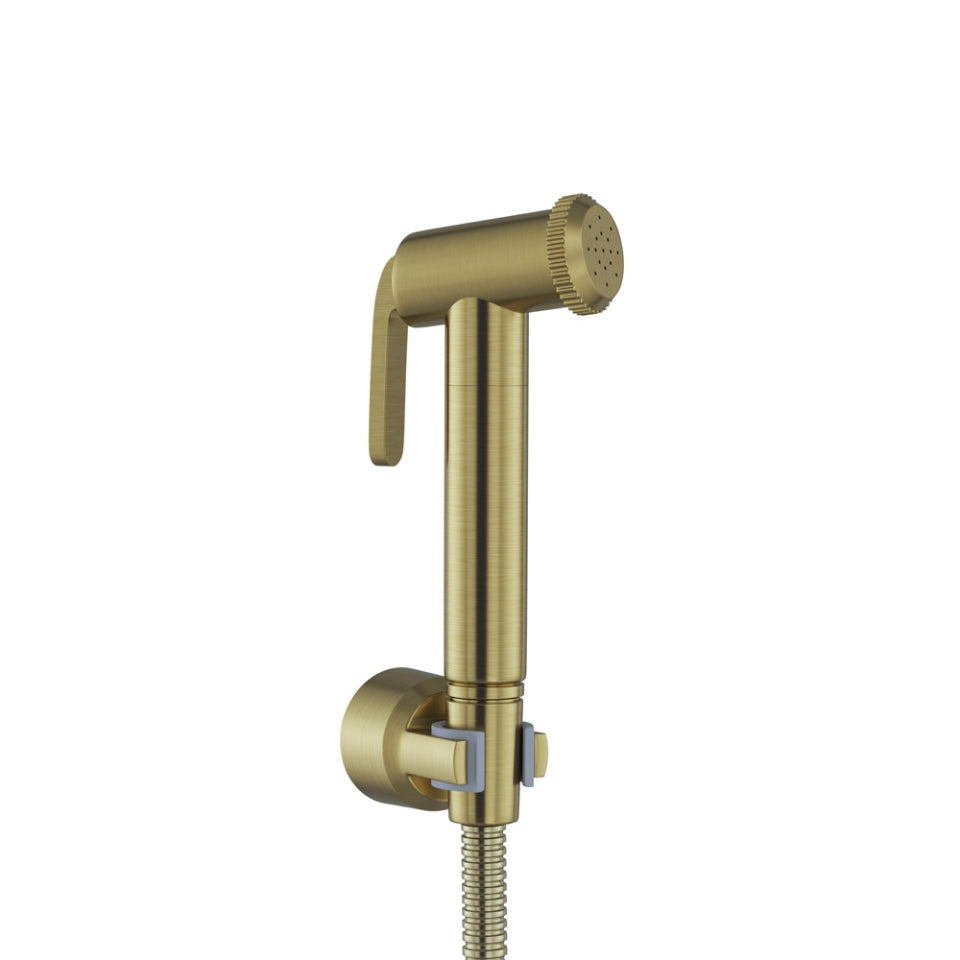 HEALTH FAUCET 1.2 MTR W/FLEXIBLE HOSE, HANDSET & BRACKET - JAQUAR FAUCETS -  ( ANTIQUE BRONZE - ALLIED - 0x15 mm - 0inchX0.5inch )