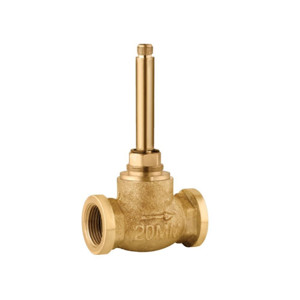 CONC.BODY FOR CONC.STOP COCK (HOT) LEFT - JAQUAR FAUCETS -  ( CHROME - ALLIED - 0x20 mm - 0inchX0.75inch )