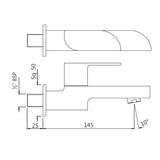 BIB COCK UAR FAUCETS -  ( CHROME - ALIVE - 0x15 mm - 0inchX0.5inch )WITH FLANGE - JAQ