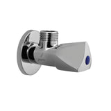 ANGLE COCK W/FLANGE - JAQUAR FAUCETS -  ( CHROME - ASTRA QUARTER TURN - 0x15 mm - 0inchX0.5inch )