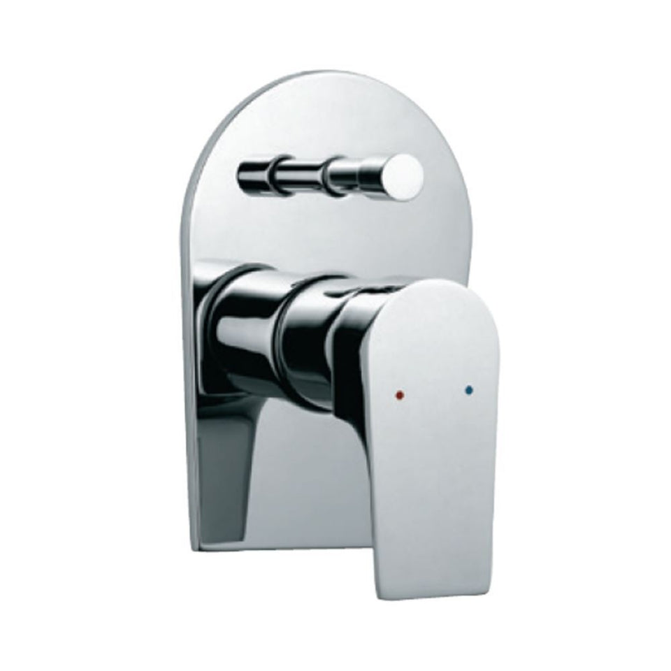 SLEXPOSED PART DIV KIT BUTTON TOP - JAQUAR FAUCETS -  ( CHROME - ARIA - 0x15 mm - 0inchX0.5inch )