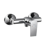 SINGLE LEVER EXPOSED SHOWER MIXER WALL MOUNTED - JAQUAR FAUCETS -  ( CHROME - ARIA - 0x15 mm - 0inchX0.6inch )
