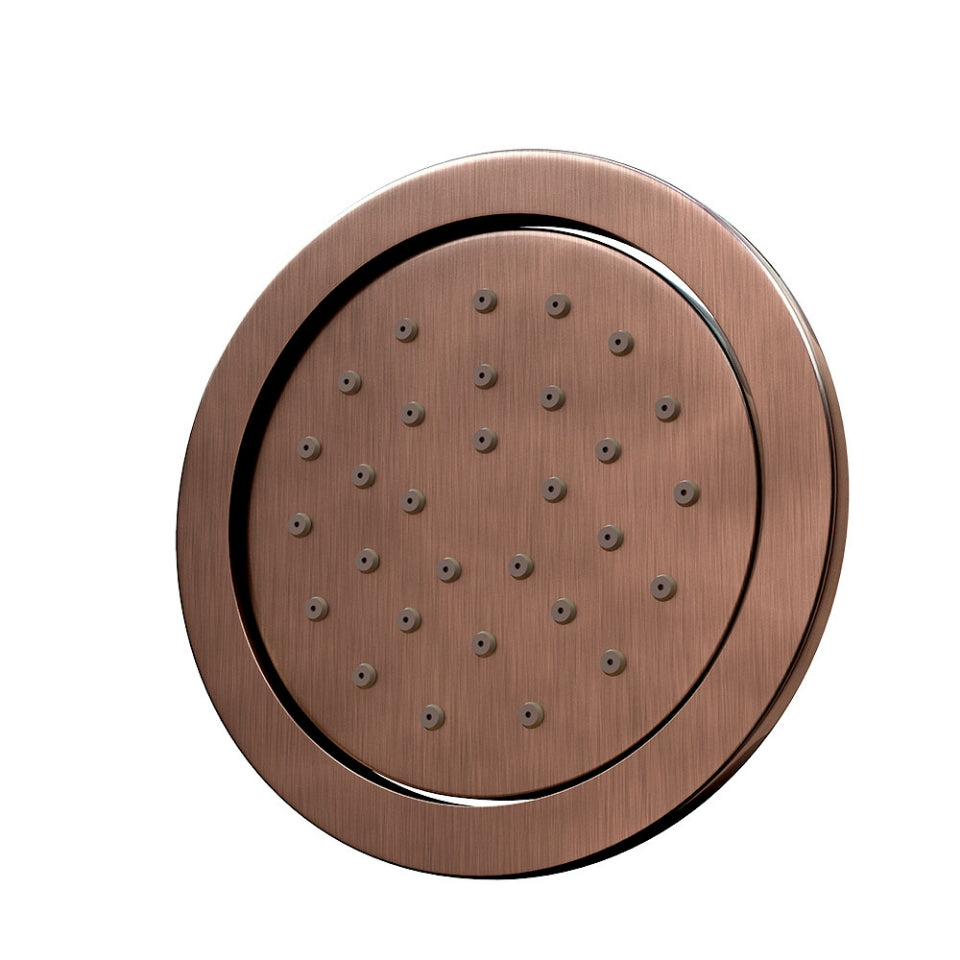 BODY SHOWER ROUND WITH INST BOX - JAQUAR FAUCETS -  ( ANTIQUE COPPER - BODY SHOWER - 15x120 mm - 0.5inchX4.5inch )
