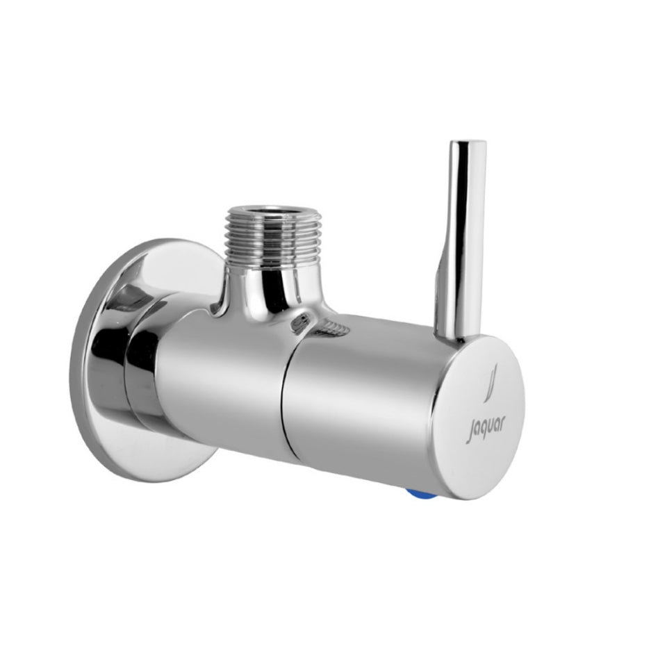 ANGULAR STOP COCK WITH WALL FLANGE - JAQUAR FAUCETS -  ( CHROME - FLORENTINE PRIME - 0x15 mm - 0inchX0.5inch )