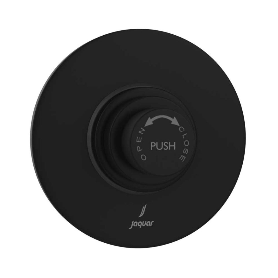 METROPOLE F/VALVE DUAL FLUSH - JAQUAR FAUCETS -  ( BLACK MATT - FLUSH VALVE - 0x32 mm - 0inchX1.25inch )