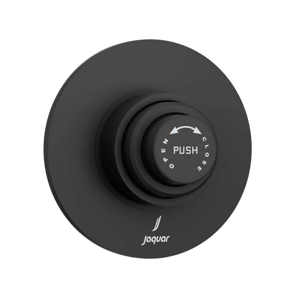 METROPOLE FLUSH VALVE - JAQUAR FAUCETS -  ( BLACK MATT - FLUSH VALVE - 0x32 mm - 0inchX1.25inch )