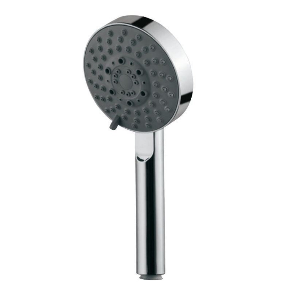 ROUND M.FLOW W/O TUBE & HOOK - JAQUAR FAUCETS -  ( CHROME - HAND SHOWER - 15x100 mm - 0.5inchX4inch )