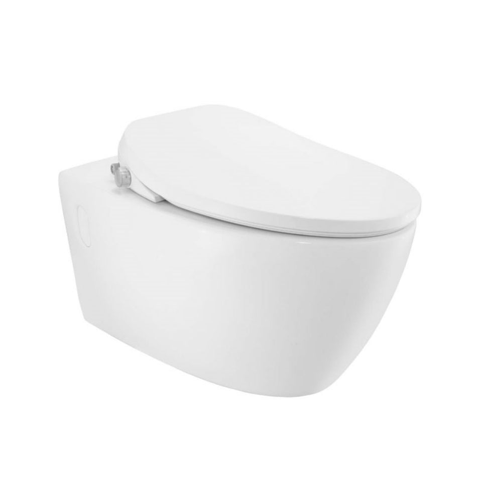 WALL HUNG WC RIMLESS W/SC.S/COVER&FIXKIT ( BOLT DISTANCE 7INCHOR 9INCH) - JAQUAR SWARE-(390x570x365mm-15.5x22.5x14.5inch )