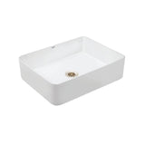 TABLE TOP BASIN - JAQUAR SWARE -  ( WHITE - JDS - 530x420 mm - 21inchX17inch )