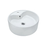 TABLE TOP BASIN - JAQUAR SWARE -  ( WHITE - JDR - 460x460 mm - 18.4inchX18.4inch )