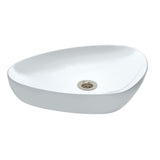 TABLE TOP BASIN - JAQUAR SWARE -  ( WHITE - LYRIC - 600x410 mm - 24inchX16.5inch )