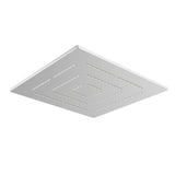 MAZE SQUARE 6   - JAQUAR FAUCETS -  ( CHROME - OVERHEAD SHOWER - 15x150 mm - 0.5inchX6inch )