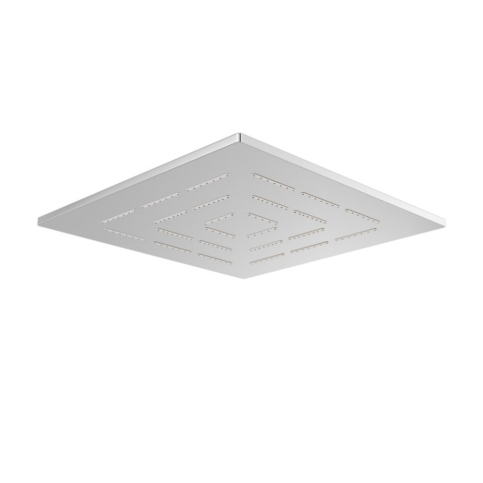 MAZE SQUARE  9.5   - JAQUAR FAUCETS -  ( CHROME - OVERHEAD SHOWER - 15x240 mm - 0.5inchX9.5inch )