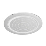 MAZE ROUND CEILING W/REM&INST KIT W/LED - JAQUAR FAUCETS -  ( CHROME - OVERHEAD SHOWER - 15x450 mm - 0.5inchX18inch )
