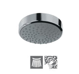 ROUND S.FLOW - JAQUAR FAUCETS -  ( CHROME - OVERHEAD SHOWER - 0x15 mm - 0inchX0.5inch )