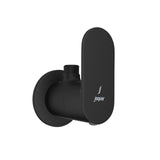 ANGLE COCK WITH FLANGE - JAQUAR FAUCETS -  ( BLACK MATT - OPAL PRIME - 0x15 mm - 0inchX0.5inch )