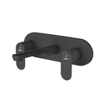 2 CONC STOP WITH  BASIN SPT - JAQUAR FAUCETS -  ( BLACK MATT - OPAL PRIME - 0x15 mm - 0inchX0.5inch )