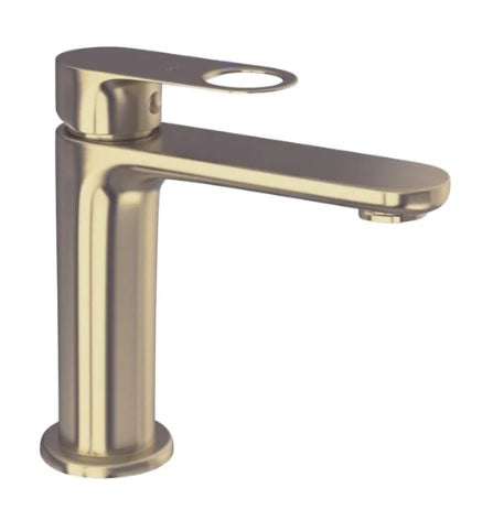 S.L. BASIN MIXER WITH BRAIDED PIPES - JAQUAR FAUCETS -  ( GOLD DUST - ORNAMIX PRIME - 0x15 mm - 0inchX0.5inch )
