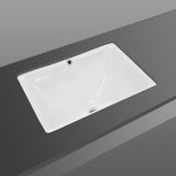 UNDER COUNTER BASIN WITH FIXING ACCESSOR - JAQUAR SWARE -  ( WHITE -  -590x430x215mm - 23.6inchx17.2inch )