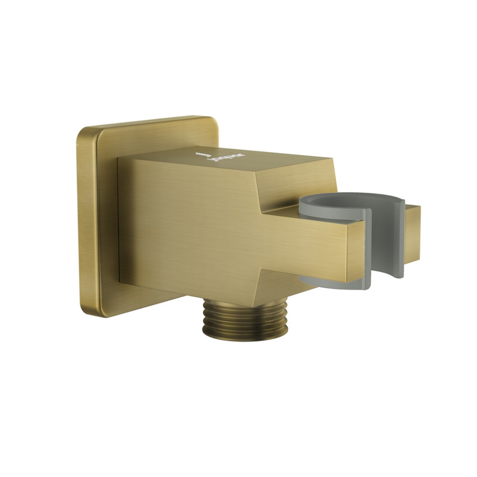 WALL OUTLET WITH SHOWER HOOK SQUARE - JAQUAR FAUCETS -  ( ANTIQUE BRONZE - SHOWER ACC. - 0x15 mm - 0inchX0.6inch )
