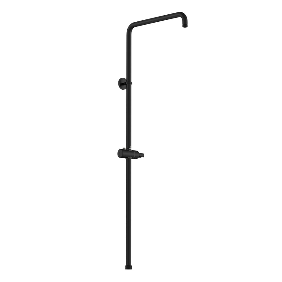 EXPOSED SHOWER PIPE WITH HAND SHOWER HOL - JAQUAR FAUCETS -  ( BLACK MATT - SHOWER ACC. - 0x0 mm - 0inchx0inch )