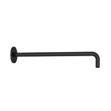 SHOWER ARM 20MM & 300MM LONG ROUND SHAP - JAQUAR FAUCETS -  ( BLACK MATT - SHOWER ACC. - 0x0 mm - 0inchx0inch )