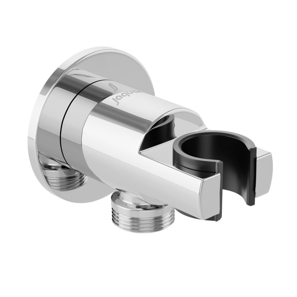 WALL OUTLET WITH SHOWER HOOK ROUND - JAQUAR FAUCETS -  ( CHROME - SHOWER ACC. - 0x15 mm - 0inchX0.5inch )