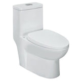 EWC ONE PC WITH UF SOFT CLOSE SEAT/C - JAQUAR SWARE -  ( WHITE - SOLO - 730x360 mm - 29.2inchX14.4inch )