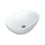 TABLE TOP BASIN - JAQUAR SWARE -  ( WHITE - SOLO - 485x379 mm - 19.5inchX15inch )