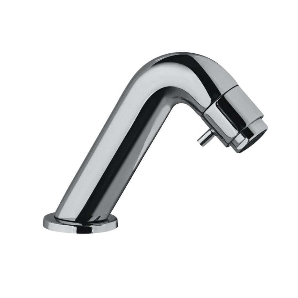 PILLAR COCK SPOUT OPERATED - JAQUAR FAUCETS -  ( CHROME - SPOUT OP.TAP - 0x15 mm - 0inchX0.5inch )