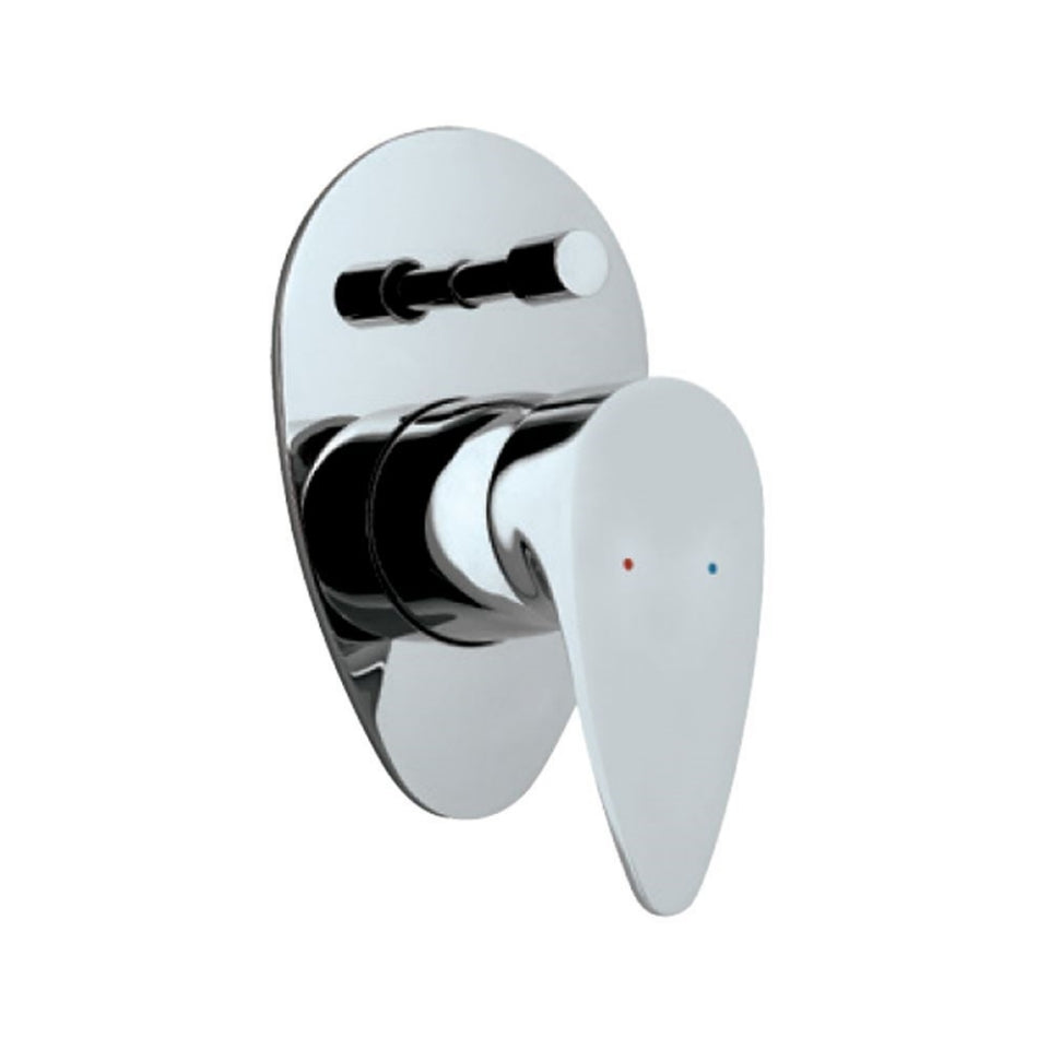 S.L.EXPOSED PARTS DIV KIT HIGH FLOW - JAQUAR FAUCETS -  ( CHROME - VIGNETTE PRIME - 0x15 mm - 0inchX0.5inch )