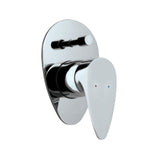 S.L.EXPOSED PARTS DIV KIT HIGH FLOW - JAQUAR FAUCETS -  ( CHROME - VIGNETTE PRIME - 0x15 mm - 0inchX0.5inch )