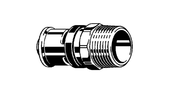 K5811 SPEEDPRESS R-THREADADAPTER PIECE 25X1 MTA - VIEGA -  (  - PEX - 25x25 mm - 1inchX1inch )